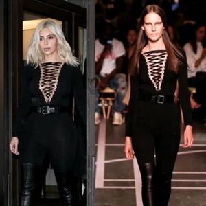 Givenchy Hook Corset Bodysuit